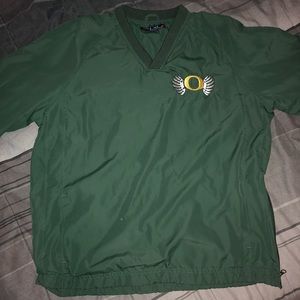 Vintage University of Oregon coach jacket